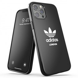 Adidas iPhone 12 Pro Max Hülle OR Snap Case London Schwarz