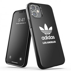 Adidas iPhone 12 mini Hülle OR Snap Case Los Angeles Schwarz