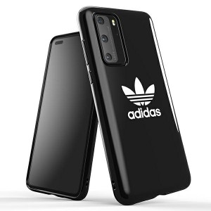 Adidas Huawei P40 Hülle OR Snap Case Trefoil Schwarz