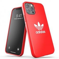 Adidas iPhone 12 / 12 Pro Case OR Snap Cover Trefoil Red