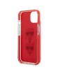 Karl Lagerfeld iPhone 13 Hülle Case Karl & Choupette Kopf Rot