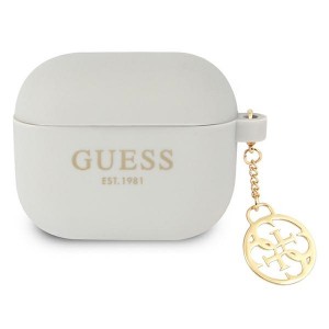 Guess AirPods 3 Case Silicone Charm 4G Collection Grey