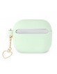 Guess AirPods 3 Case Silicone Charm Heart Collection Green