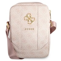 Guess up to 8 inch tablet case 4G Big Metal Logo Pink