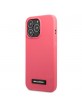 Karl Lagerfeld iPhone 13 Pro Hülle Case Silicon Plaque Fuchsia