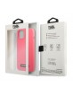 Karl Lagerfeld iPhone 13 mini Hülle Case Silicon Plaque Fuchsia