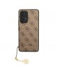 Guess Samsung A53 5G A536 Case Cover 4G Charms Brown