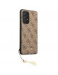 Guess Samsung A53 5G A536 Case Cover 4G Charms Brown