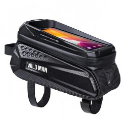 WildMan Fahrradhalter MS77 Rahmentasche / Koffer schwarz