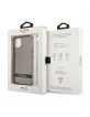 Guess iPhone 13 mini Case Cover Translucent Stap Black
