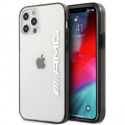 AMG iPhone 12 Pro Max Hülle Case Metallic Painted Transparent