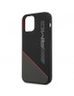AMG iPhone 12 / 12 Pro Case Silicone Two Tones Black