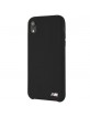 BMW iPhone Xr Cover Case Silicone M Collection Black