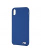 BMW iPhone Xr Cover Case Silicone M Collection Blue