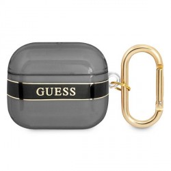 Guess AirPods 3 Cover Case Strap Collection Black