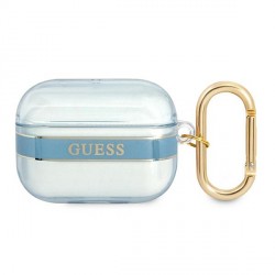Guess AirPods Pro Cover Case Strap Collection Blue
