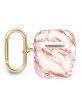 Guess AirPods 1 / 2 Case Marble Strap Collection Pink