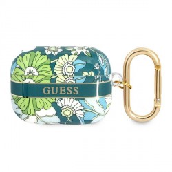 Guess AirPods Pro Case Flower Strap Collection Green