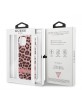 Guess iPhone 13 mini Hülle Case Leopard Kollektion Rosa