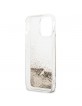 Guess iPhone 13 Pro Max Hülle Case Glitter Charms Gold
