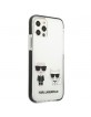 Karl Lagerfeld iPhone 12 / 12 Pro Cover Case Karl & Choupette White