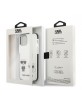 Karl Lagerfeld iPhone 12 / 12 Pro Hülle Case Karl & Choupette Weiß