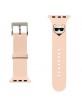 Karl Lagerfeld Strap Apple Watch 38 / 40 / 41mm Silicone Choupette Pink