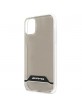 AMG iPhone 11 Hülle Case Transparent Electroplate Schwarz / Weiss