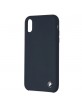 BMW iPhone XR Case Cover Silicone Signature Blue / Navy