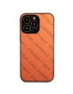 Karl Lagerfeld iPhone 13 Pro Hülle Case Perforated Allover Orange