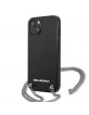 Karl Lagerfeld iPhone 13 mini Case Textured Chain Black