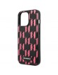 Karl Lagerfeld iPhone 13 Pro Max Case Monogram Plaque Pink
