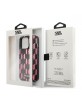 Karl Lagerfeld iPhone 13 Pro Max Case Monogram Plaque Pink