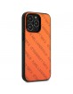Karl Lagerfeld iPhone 13 Pro Max Case Perforated Allover Orange