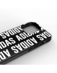 Adidas iPhone 13 Pro OR Snap Case Hülle Cover Logo Schwarz / Weiß