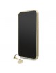 GUESS iPhone 11 Hülle Case Cover 4G Charms Kollektion Grau