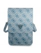 Guess universal smartphone case Wallet bag Triangle Blue