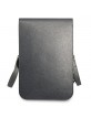 Guess universelle Smartphone Tasche Wallet bag Saffiano Triangle Grau