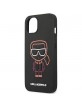 Karl Lagerfeld iPhone 13 mini Case Cover Ikonik Outline Embossed Multicolor