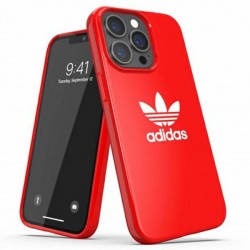 Adidas iPhone 13 Pro OR Snap Case Cover Trefoil Red