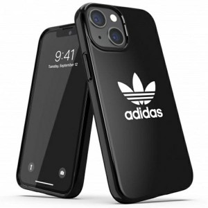 Adidas iPhone 13 mini Hülle Case Cover OR Snap Trefoil Schwarz