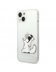 Karl Lagerfeld iPhone 14 Plus / 15 Plus Case Cover Choupette Fun Transparent