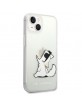 Karl Lagerfeld iPhone 14 Plus Case Cover Choupette Fun Transparent