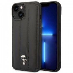 Karl Lagerfeld iPhone 14 Plus / 15 Plus Case Cover Ikonik Pin Puffy Black