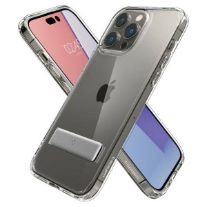 Spigen iPhone 14 Pro Case Cover Ultra Hybrid S Crystal Clear Kickstand