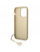 Guess iPhone 14 Pro Hülle Case Cover 4G Charms Braun
