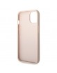 Guess iPhone 14 Case Cover 4G Big Metal Logo Pink