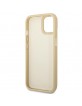Guess iPhone 14 Hülle Case Cover Croco Kollektion Gold