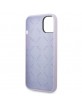 Guess iPhone 14 Case Cover Silicone Vintage Logo Purple