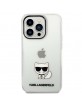 Karl Lagerfeld iPhone 14 Pro Case Cover Choupette Body Transparent